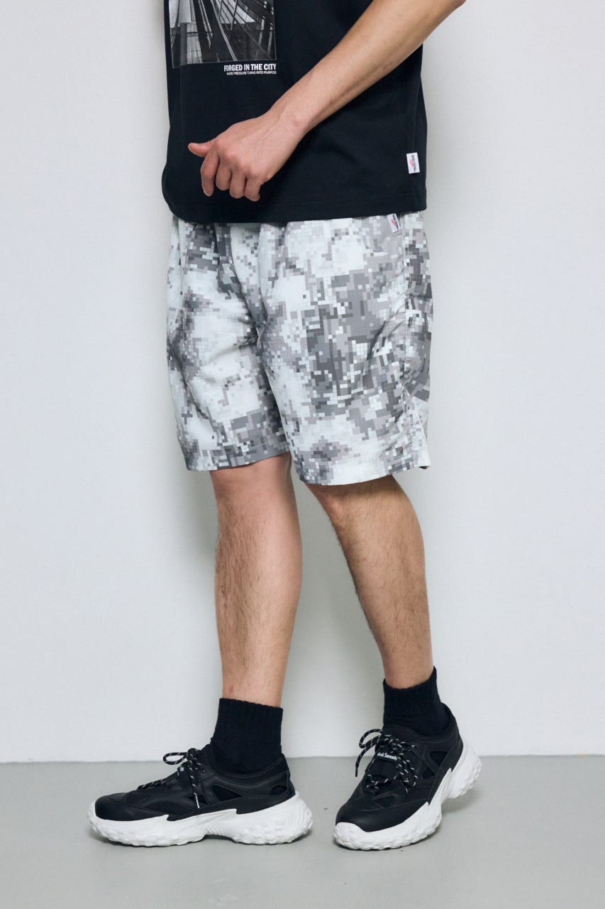 SHELTECH Light ショートパンツ 柄GRY L