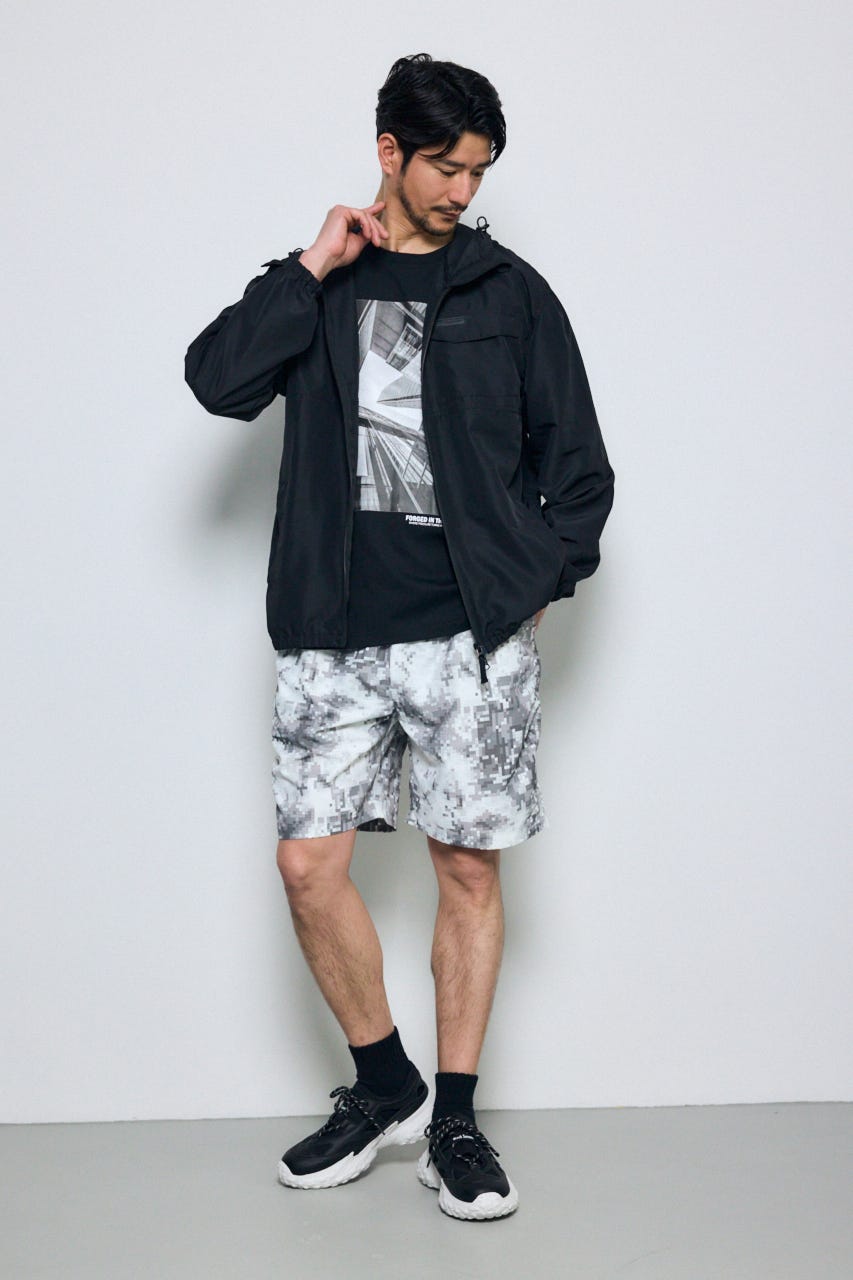 SHELTECH Light ショートパンツ 柄GRY L