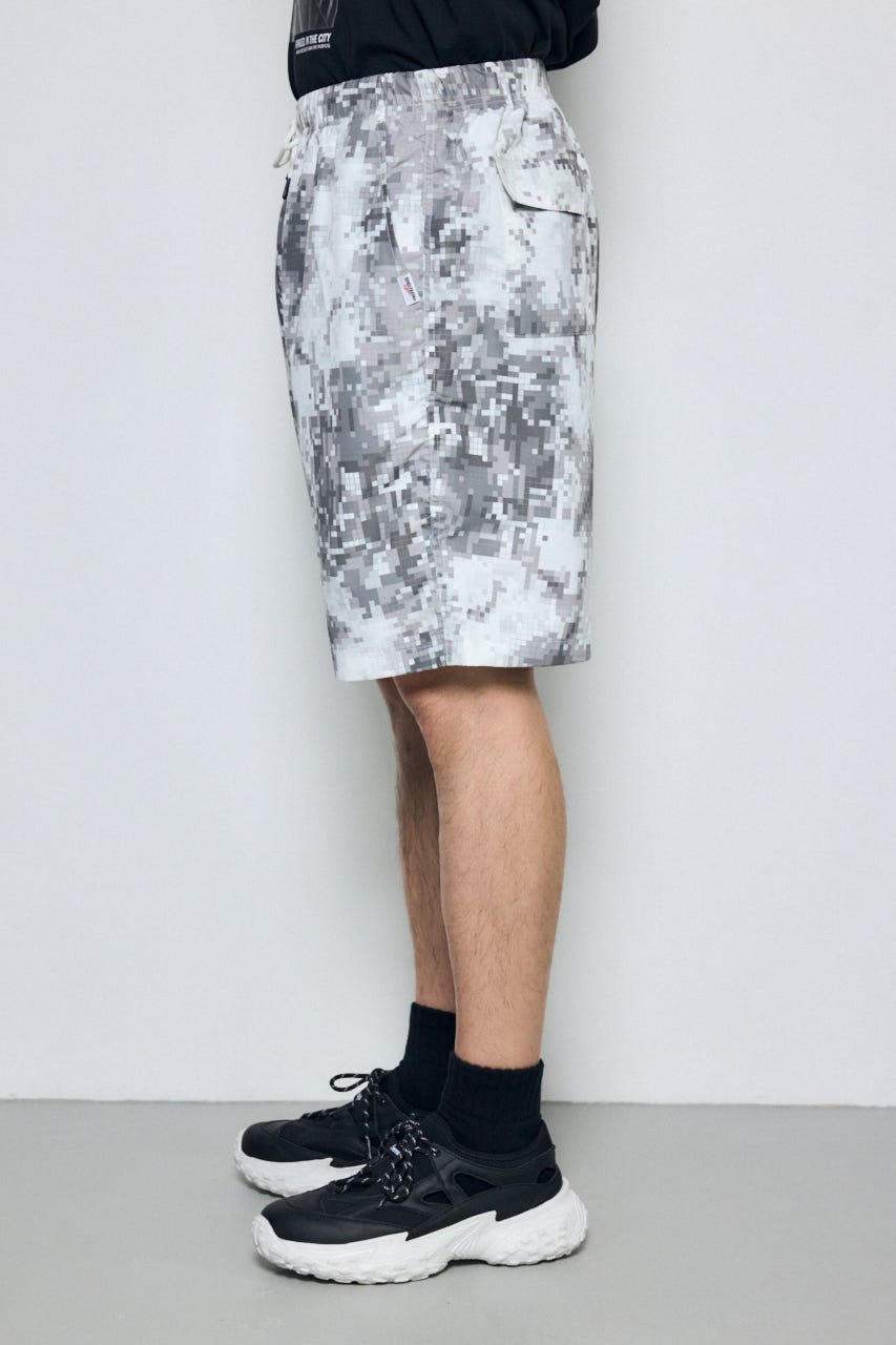 SHELTECH Light ショートパンツ 柄GRY L