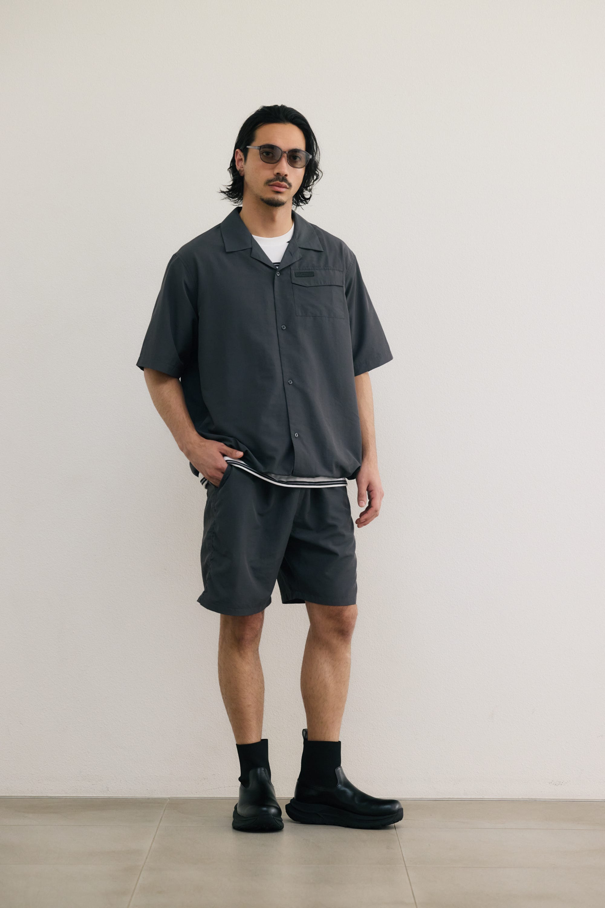 SHELTECH Light ショートパンツ GRY S