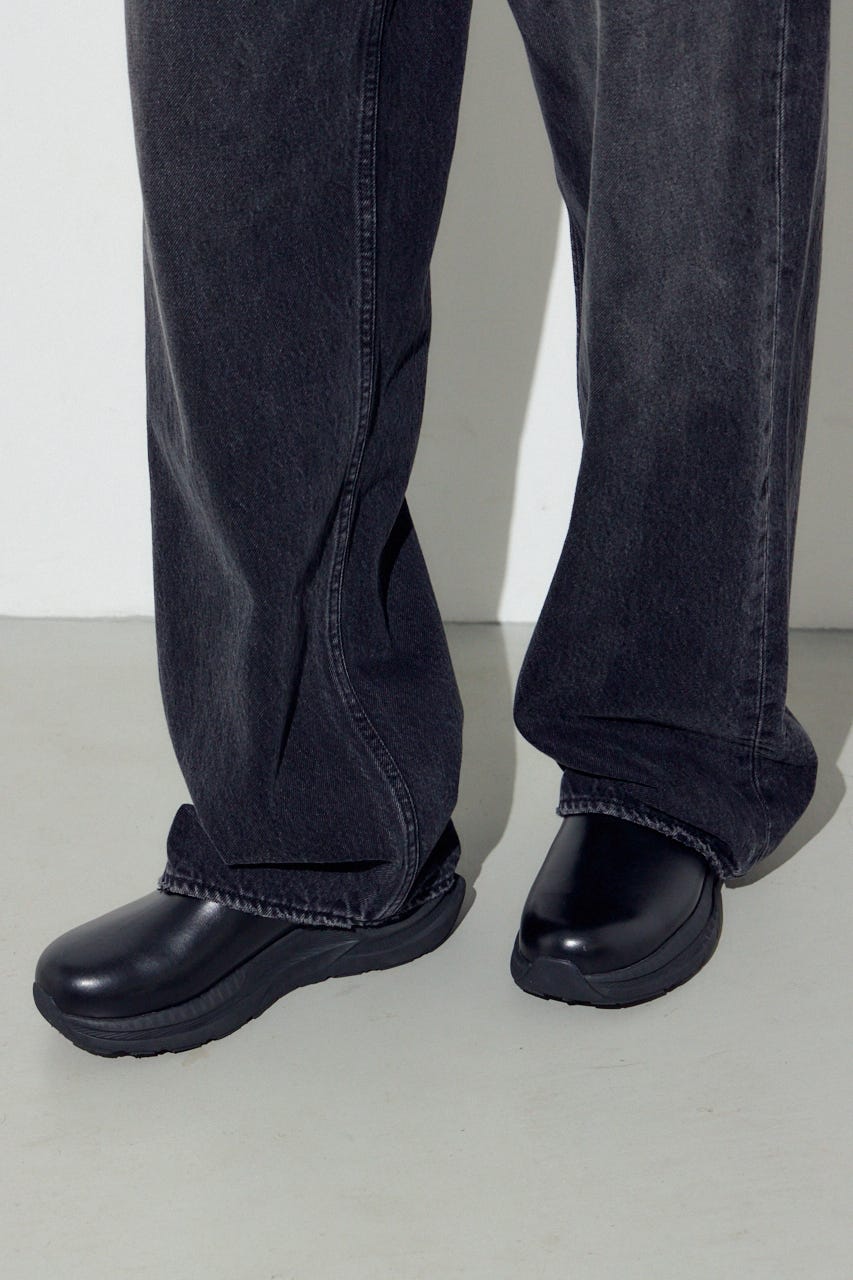 スニーカーソールブーツ BLK S