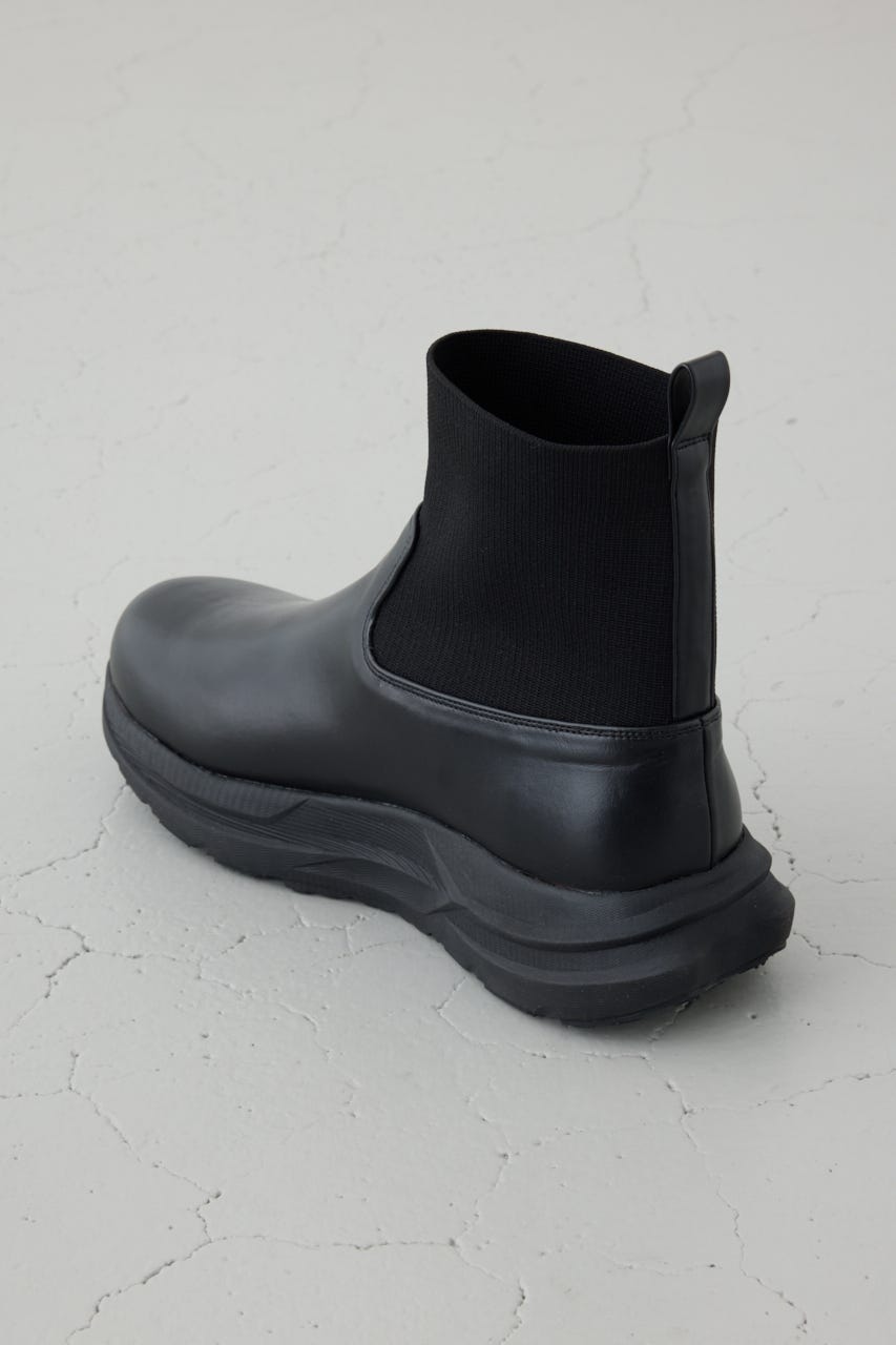 スニーカーソールブーツ BLK S