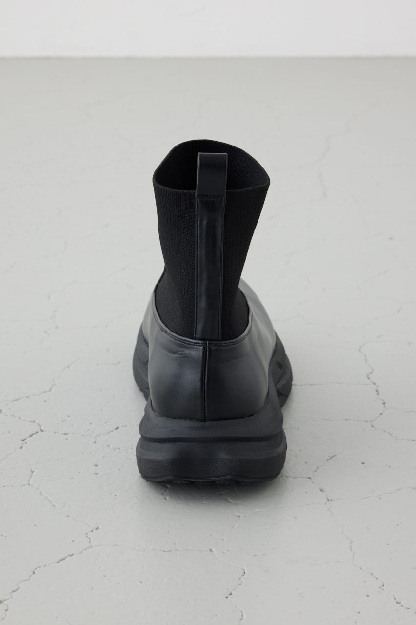 スニーカーソールブーツ BLK S