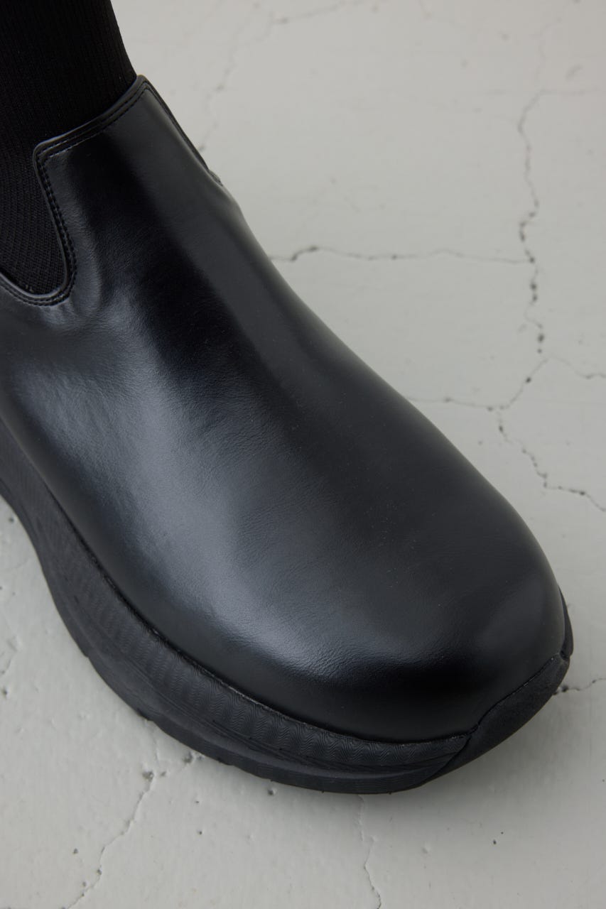 スニーカーソールブーツ BLK S