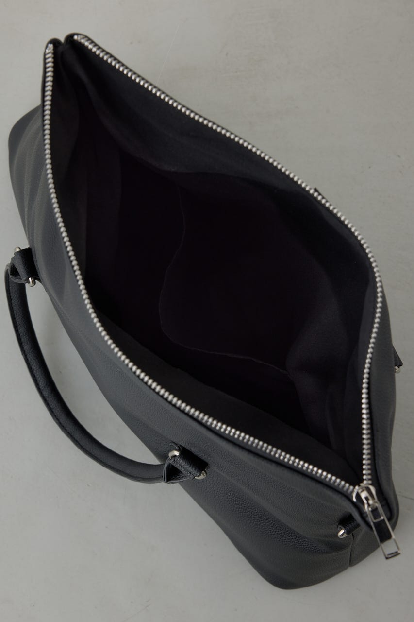 【SS先行アイテム】合皮ショルダーバッグ BLK FREE