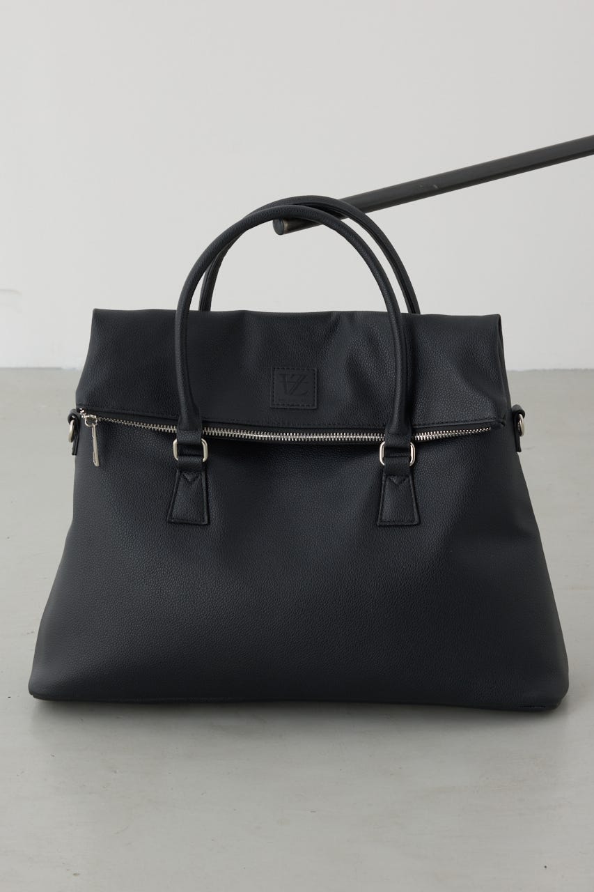 【SS先行アイテム】合皮ショルダーバッグ BLK FREE