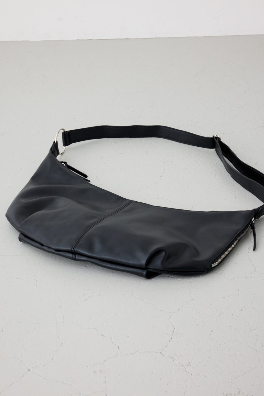 合皮ショルダーBAG BLK FREE