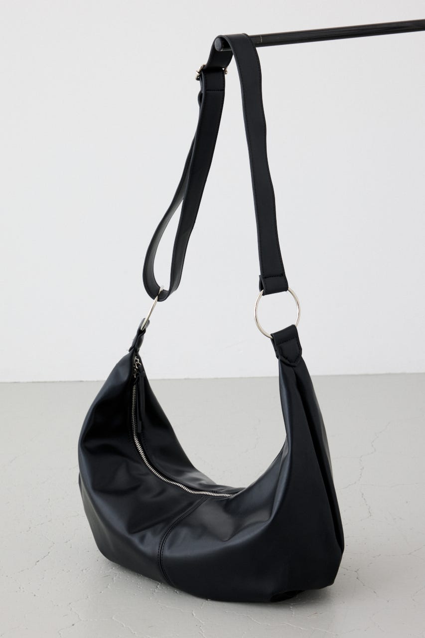 合皮ショルダーBAG BLK FREE