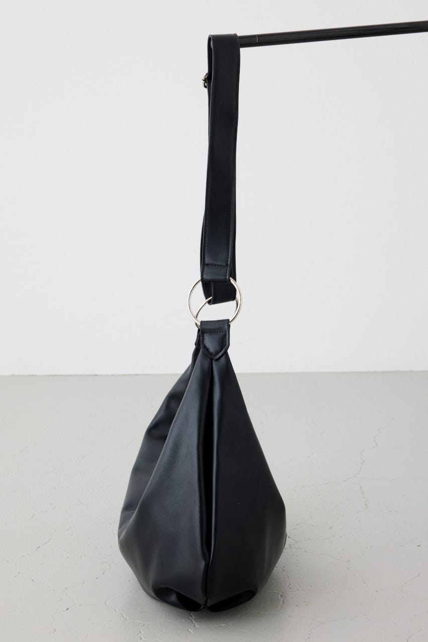 合皮ショルダーBAG BLK FREE