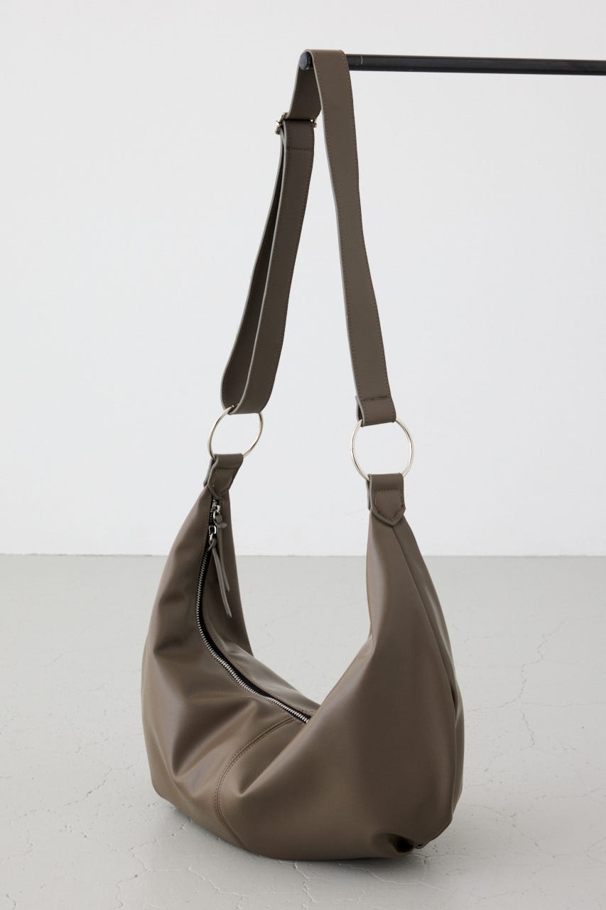 合皮ショルダーBAG GRY FREE
