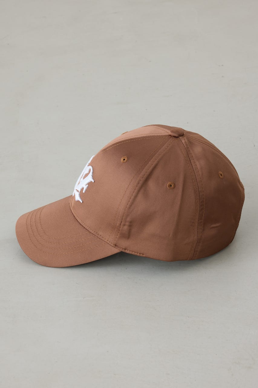 サテンロゴキャップ BEG FREE