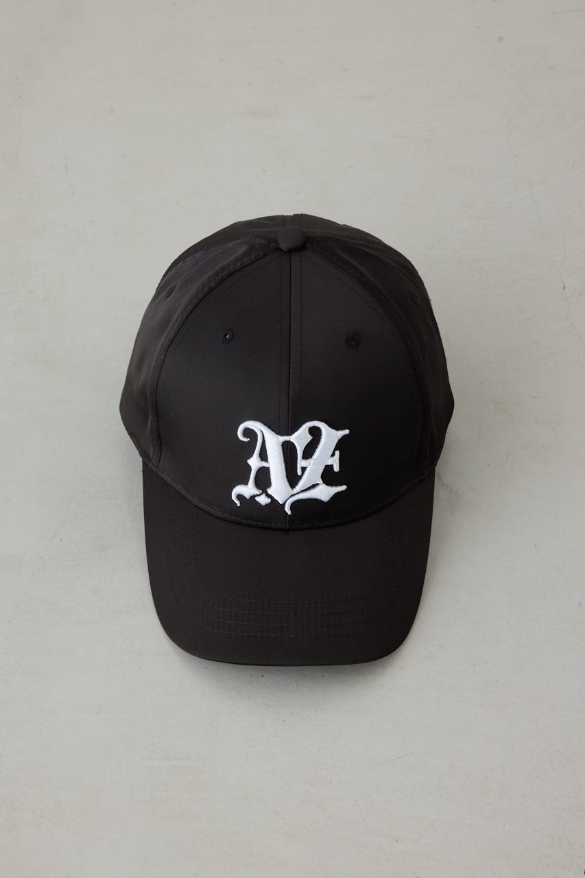 サテンロゴキャップ BLK FREE