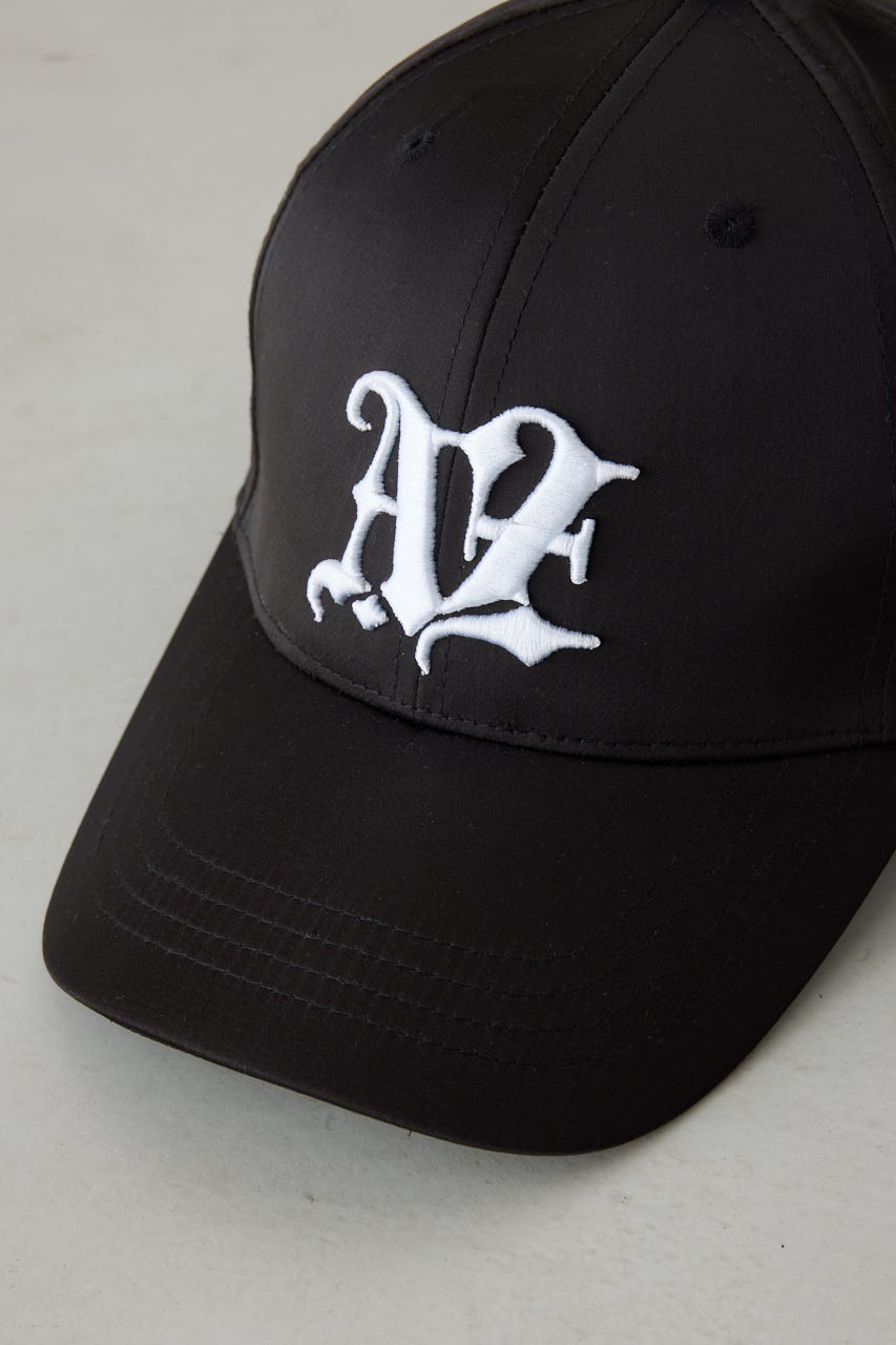 サテンロゴキャップ BLK FREE