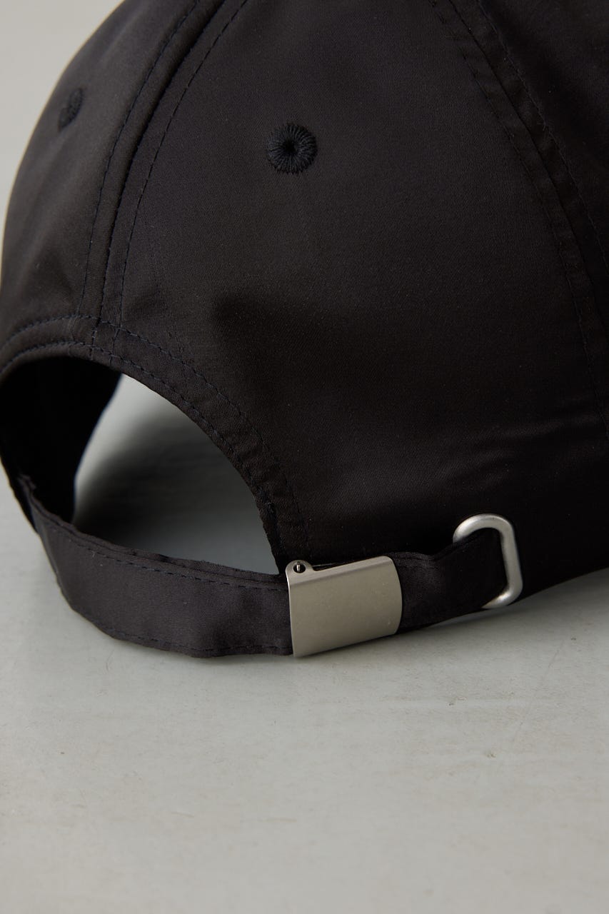 サテンロゴキャップ BLK FREE
