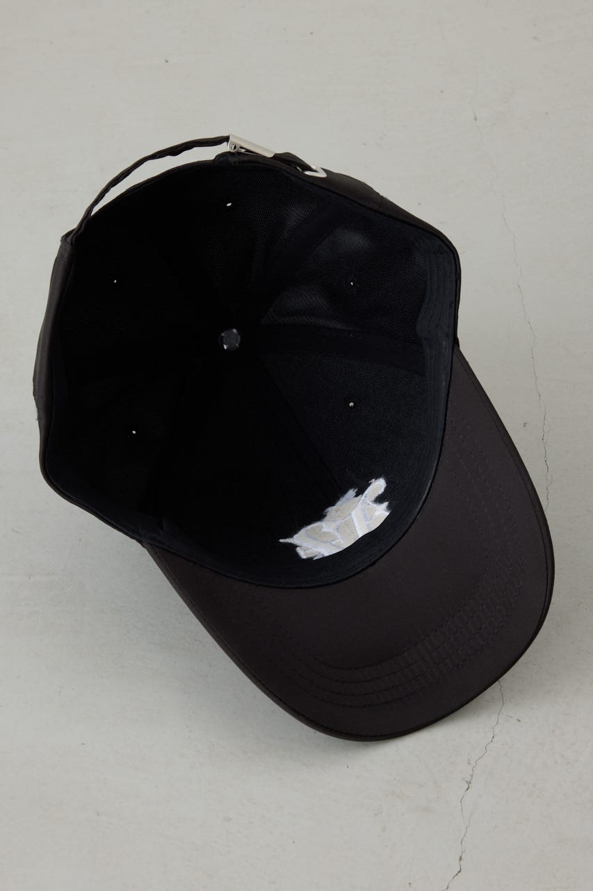 サテンロゴキャップ BLK FREE
