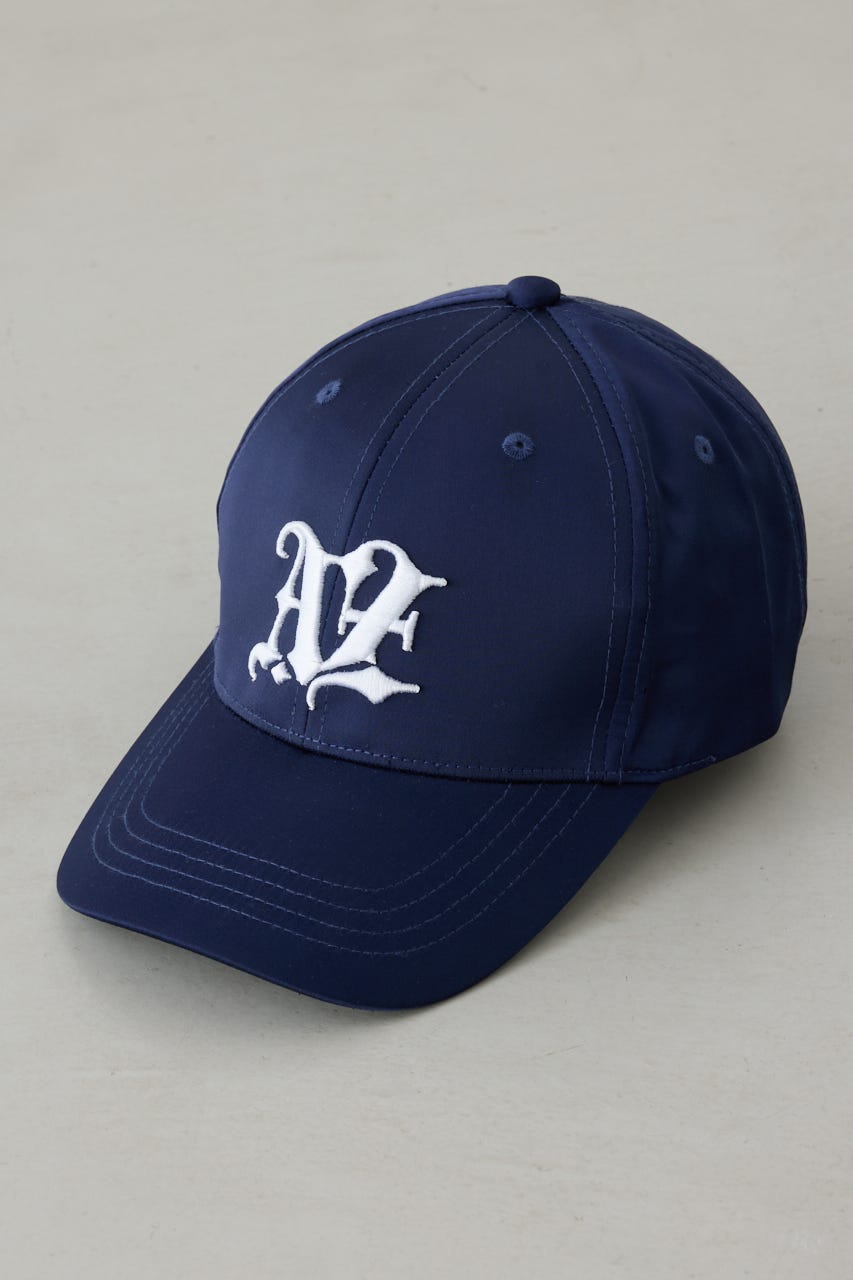 サテンロゴキャップ NVY FREE