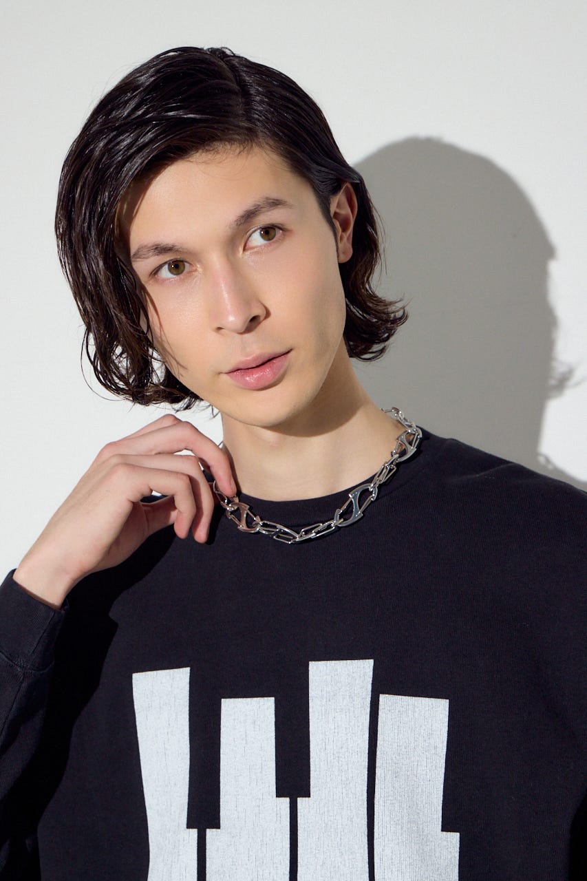 ツイストスパインネックレス SLV FREE