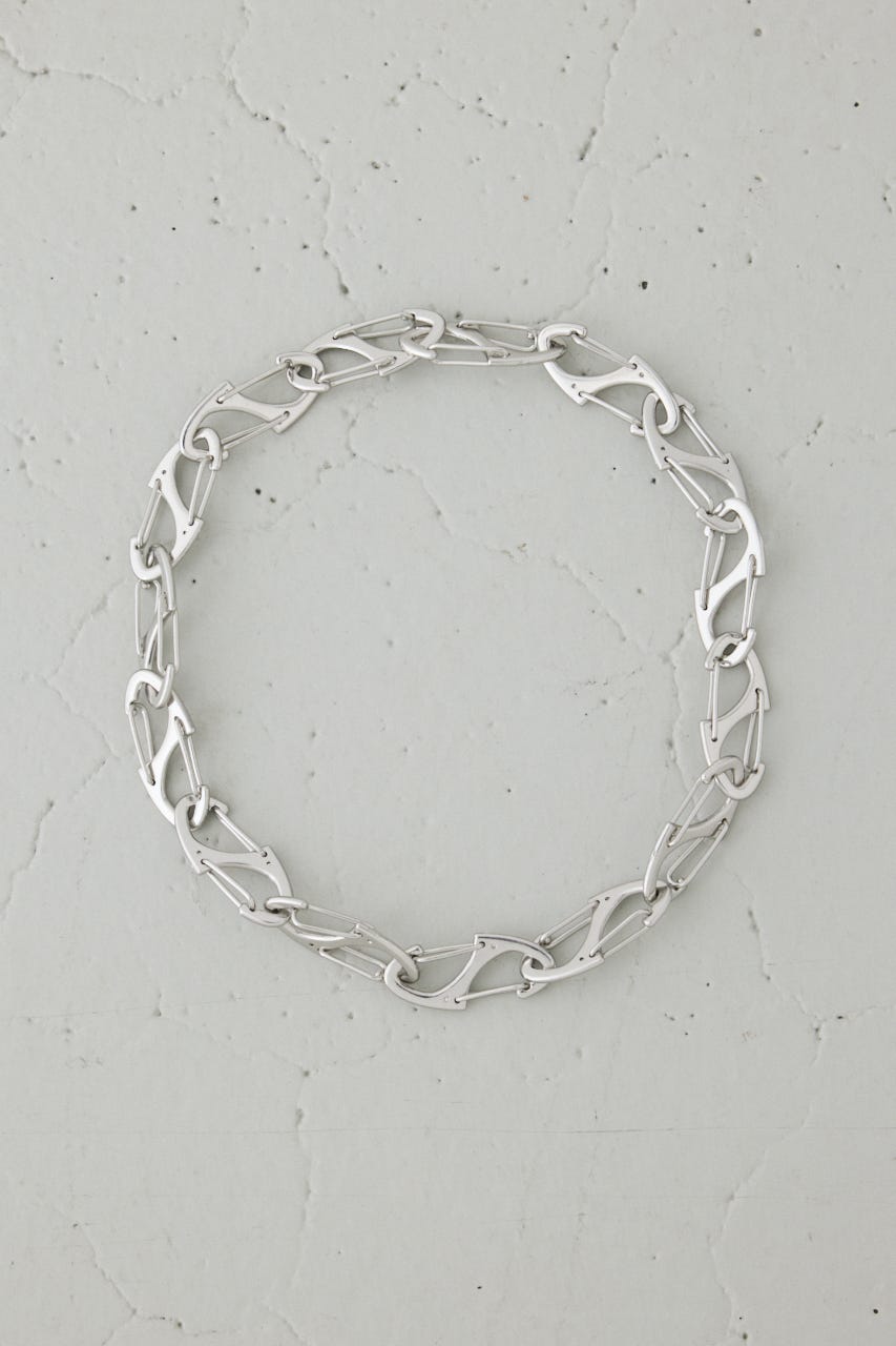 ツイストスパインネックレス SLV FREE