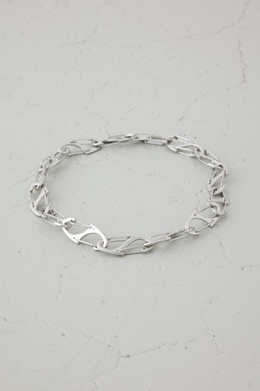 ツイストスパインネックレス SLV FREE