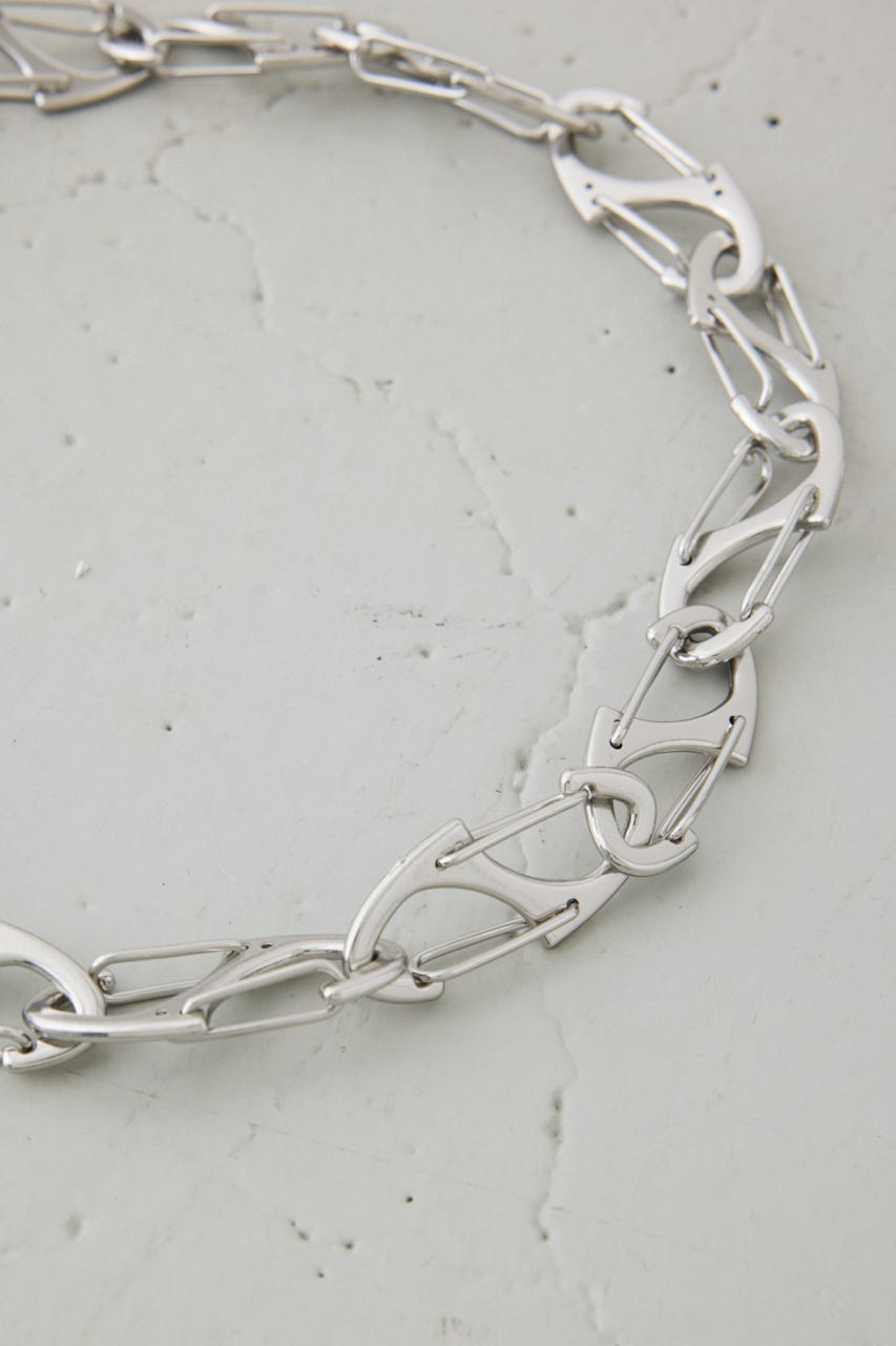 ツイストスパインネックレス SLV FREE