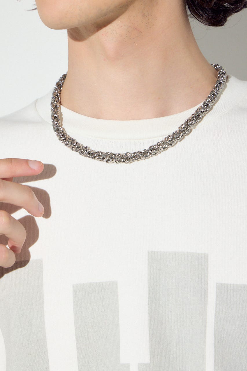 スパイラルノットネックレス SLV FREE