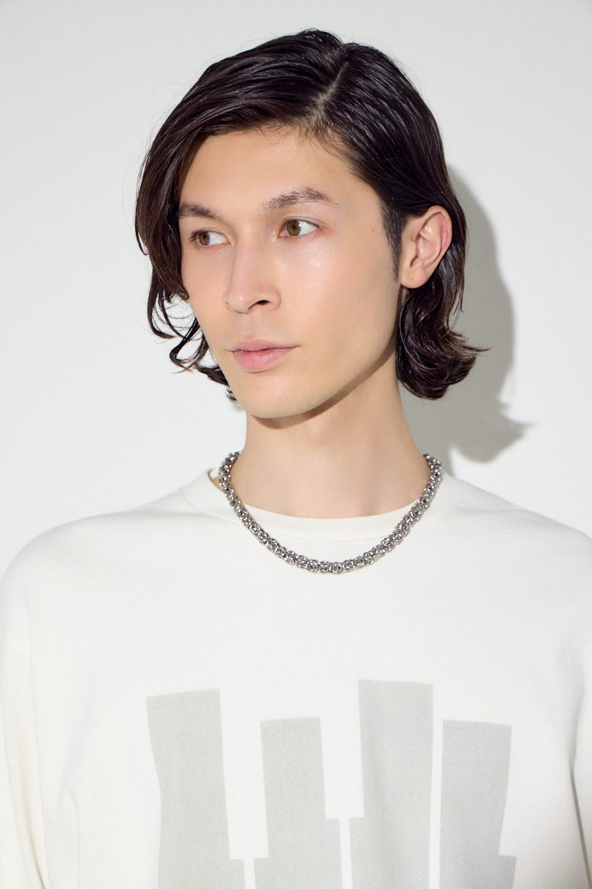 スパイラルノットネックレス SLV FREE