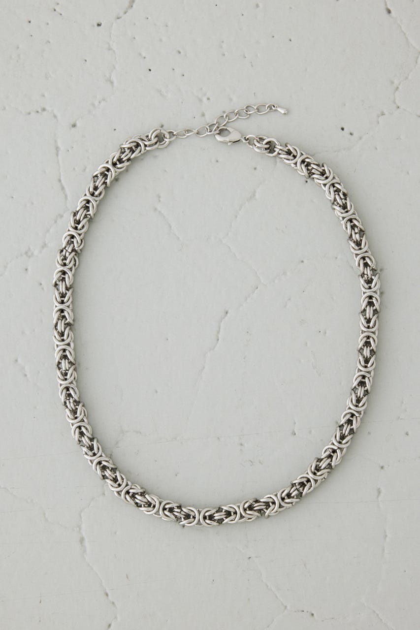 スパイラルノットネックレス SLV FREE