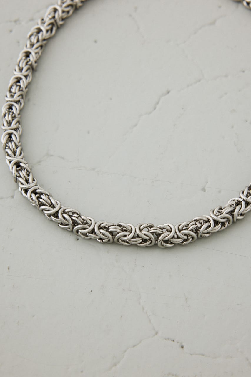 スパイラルノットネックレス SLV FREE