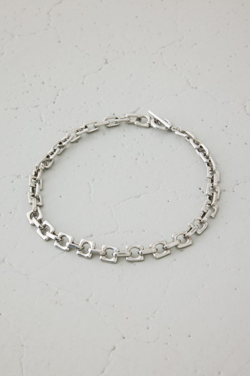 アーバンスクエアネックレス SLV FREE