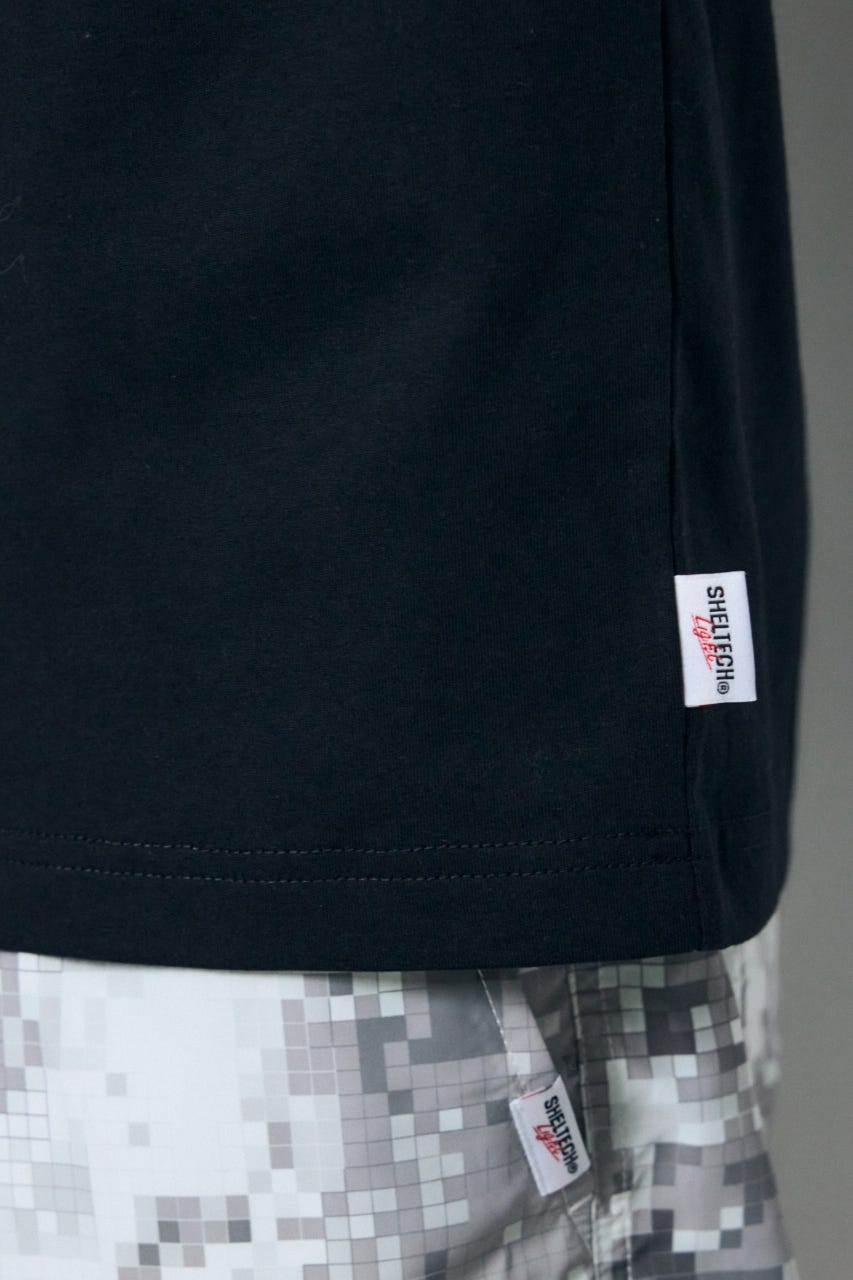 SHELTECH Light ベーシックTシャツ BLK L