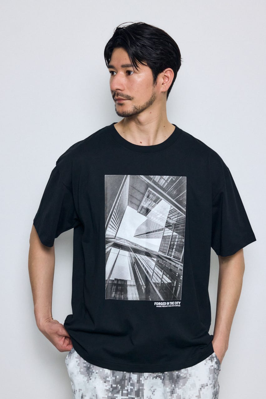 SHELTECH Light ベーシックTシャツ BLK L