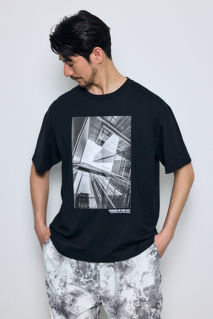 SHELTECH Light ベーシックTシャツ BLK L