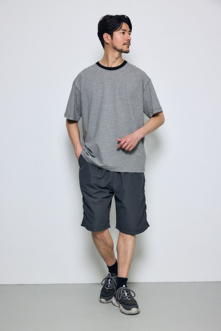 SHELTECH Light ベーシックTシャツ 柄GRY M