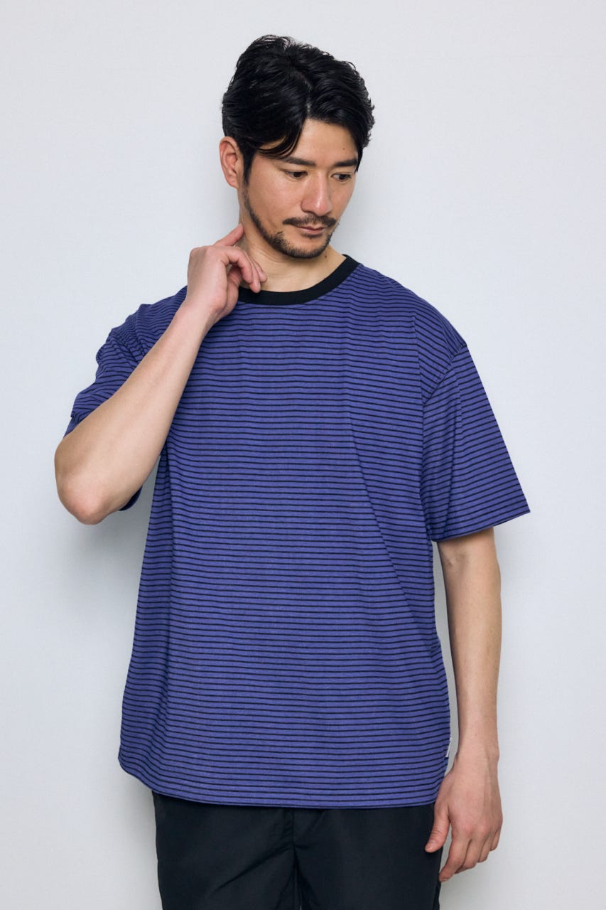 SHELTECH Light ベーシックTシャツ 柄NVY L