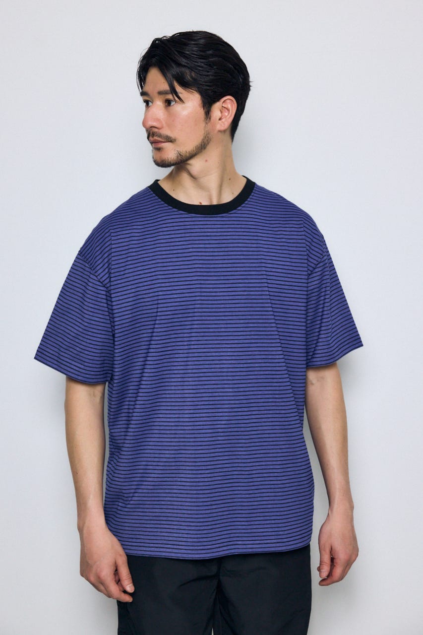 SHELTECH Light ベーシックTシャツ 柄NVY L
