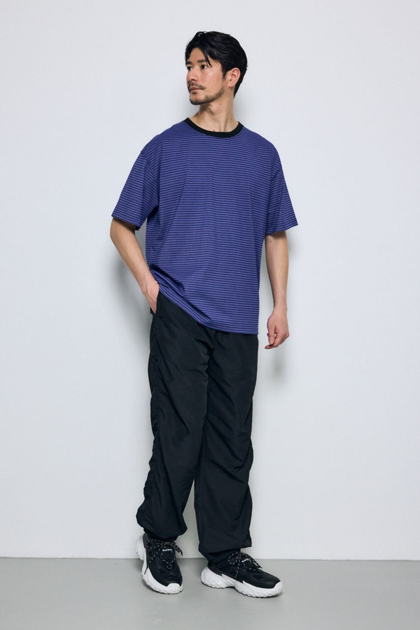 SHELTECH Light ベーシックTシャツ 柄NVY L