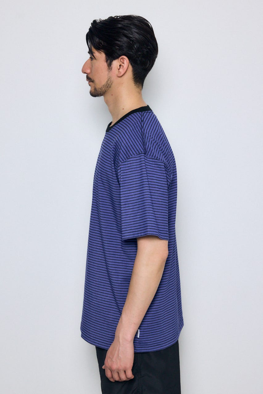 SHELTECH Light ベーシックTシャツ 柄NVY L