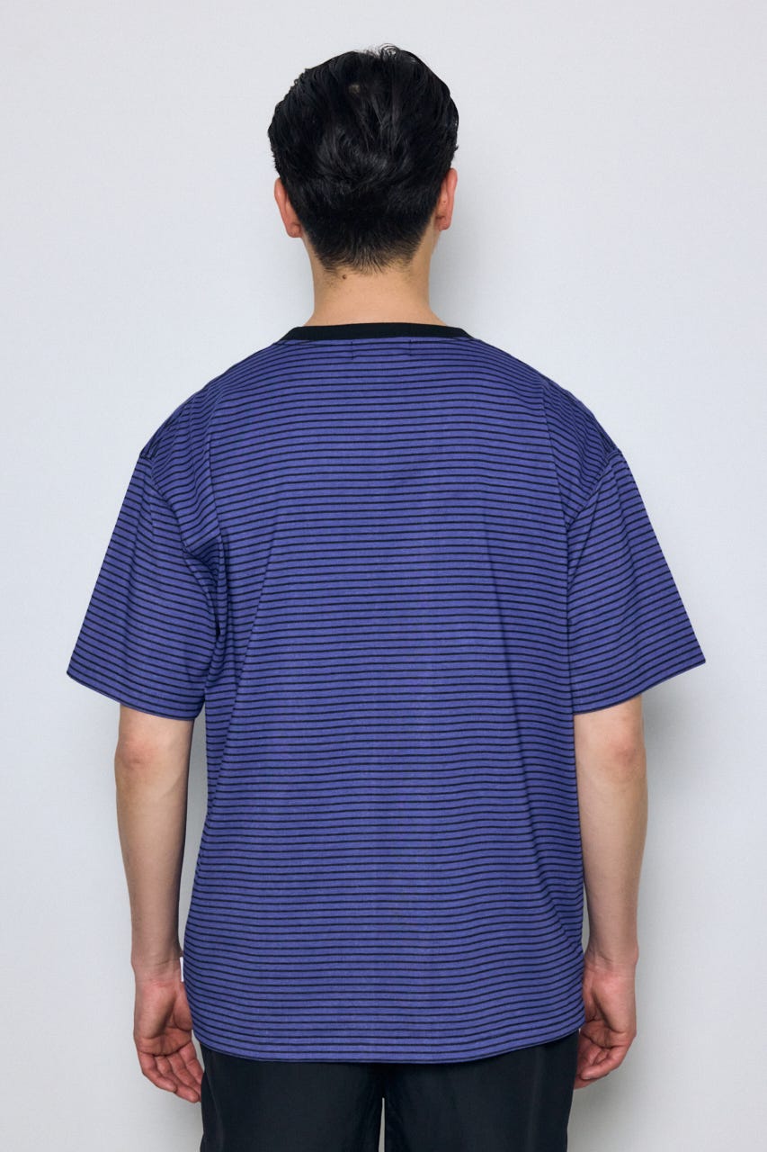 SHELTECH Light ベーシックTシャツ 柄NVY L