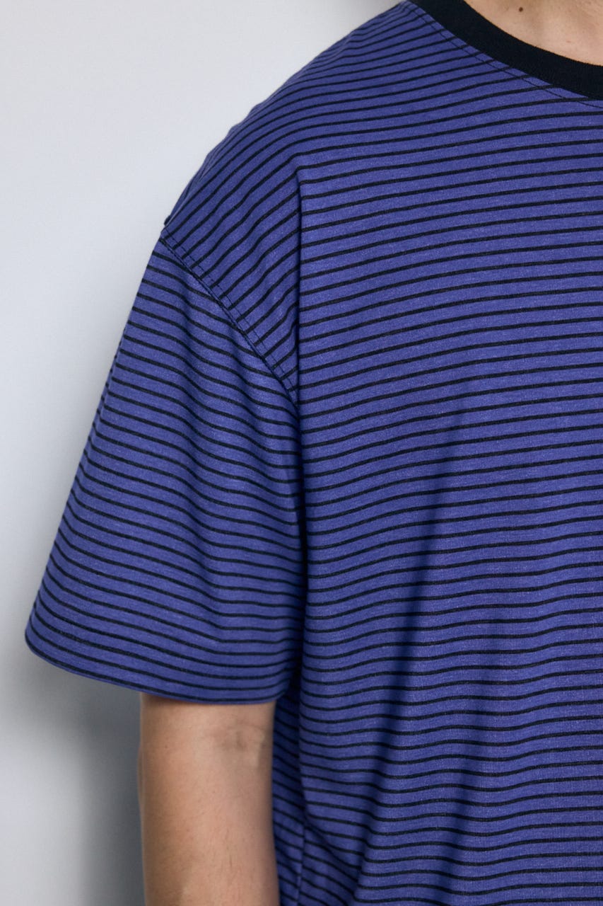 SHELTECH Light ベーシックTシャツ 柄NVY L
