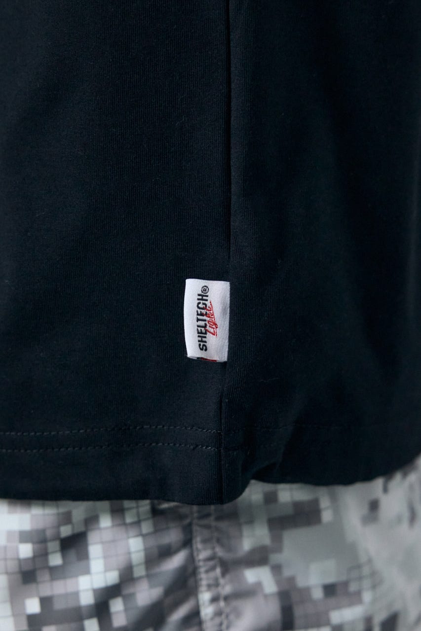 SHELTECH Light ポケット付きTシャツ BLK S