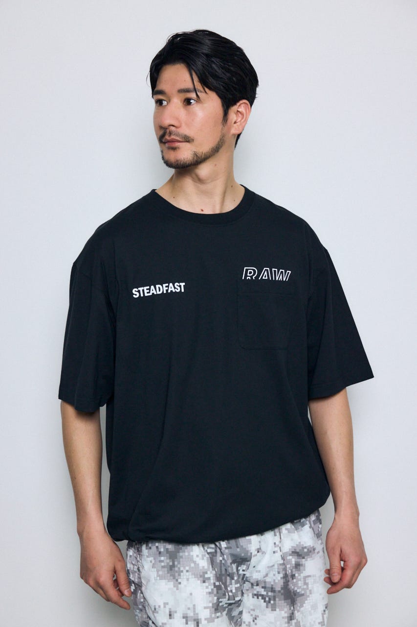 SHELTECH Light ポケット付きTシャツ BLK S