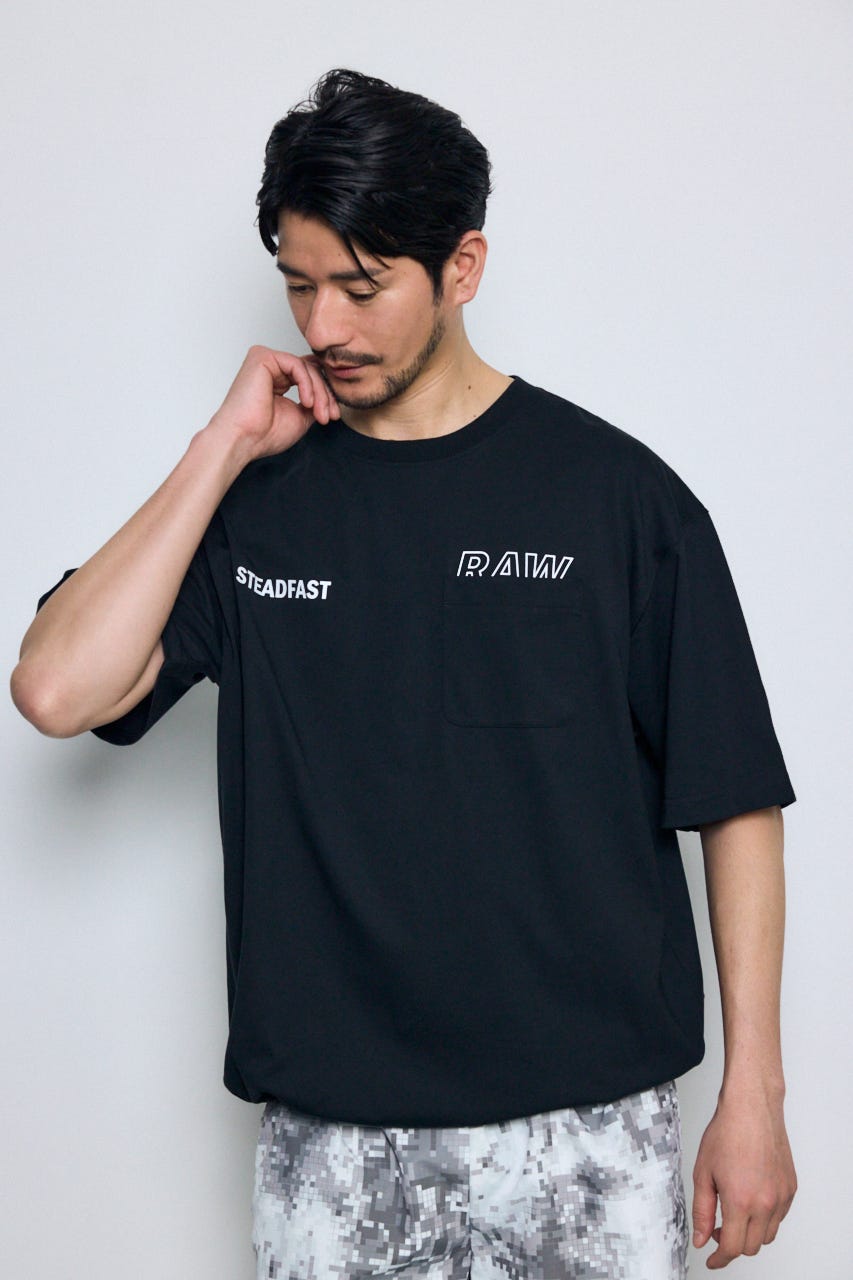 SHELTECH Light ポケット付きTシャツ BLK S