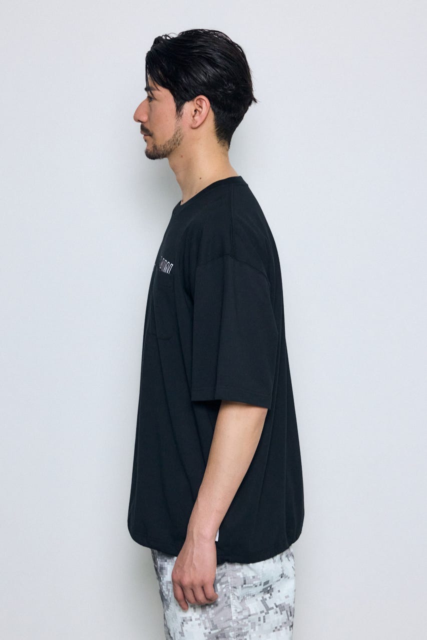 SHELTECH Light ポケット付きTシャツ BLK S