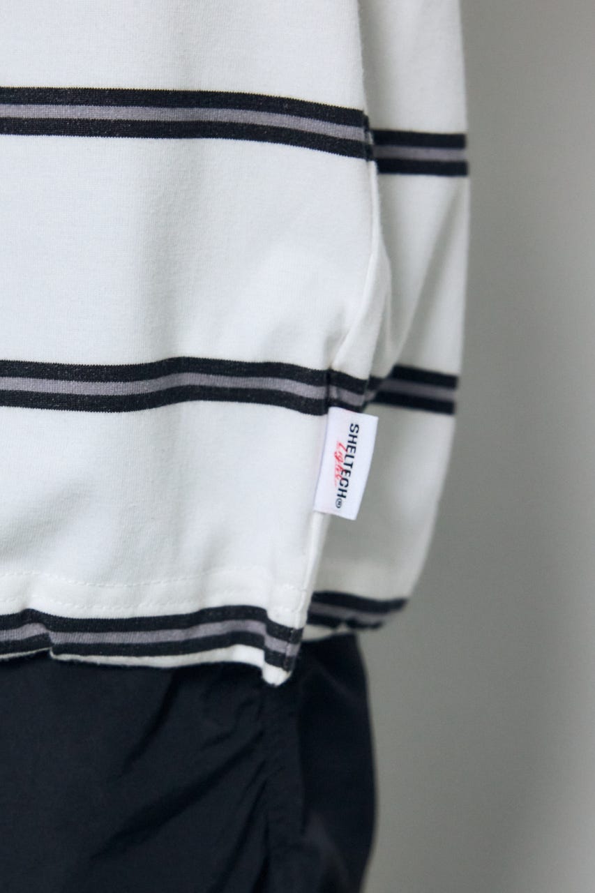 SHELTECH Light ポケット付きTシャツ 柄WHT L