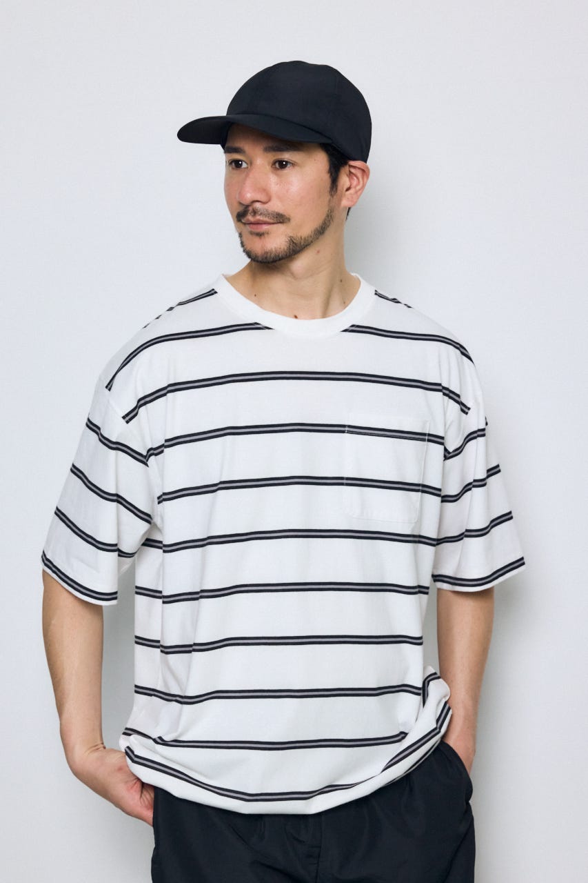 SHELTECH Light ポケット付きTシャツ 柄WHT L