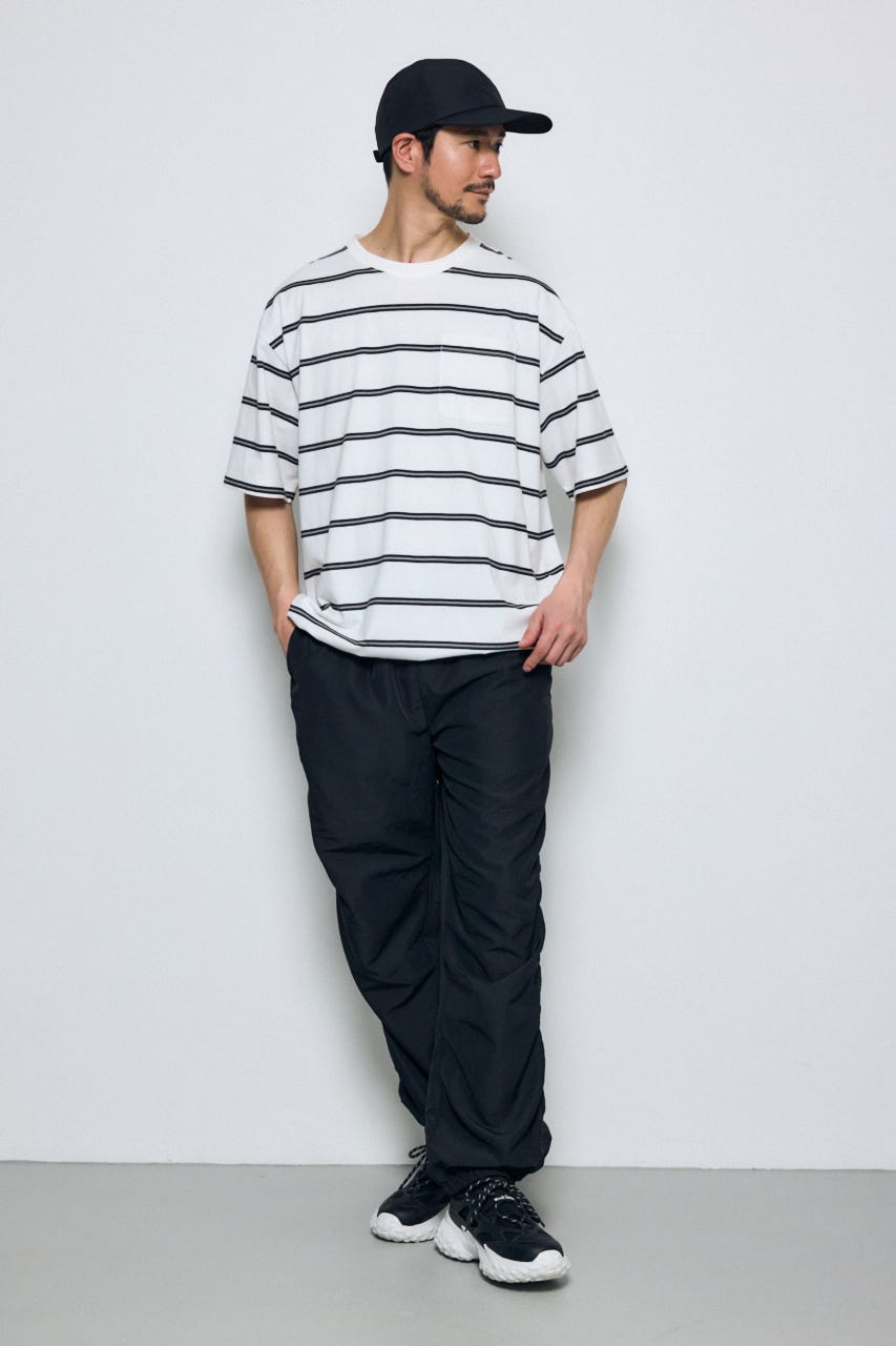 SHELTECH Light ポケット付きTシャツ 柄WHT L