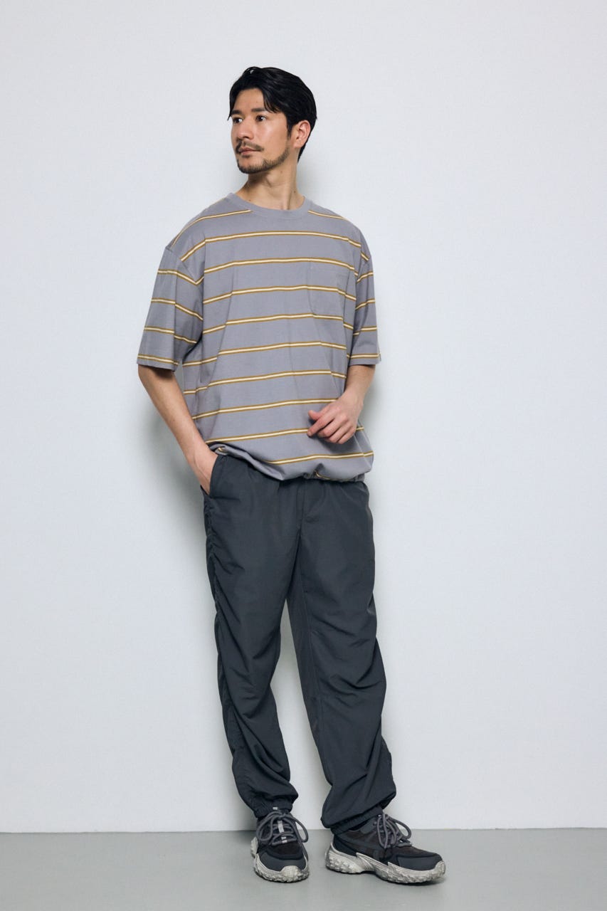 SHELTECH Light ポケット付きTシャツ 柄YEL M