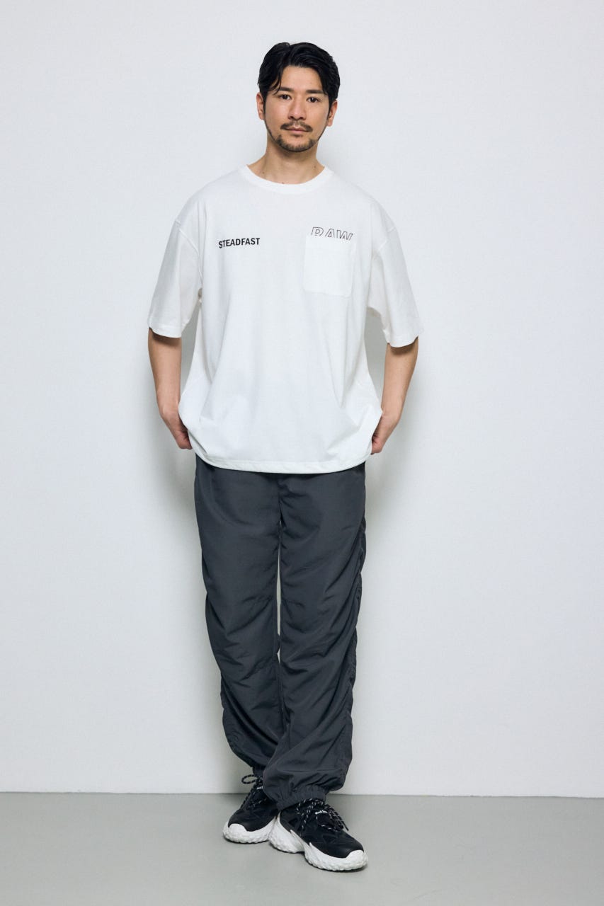 SHELTECH Light ポケット付きTシャツ WHT S