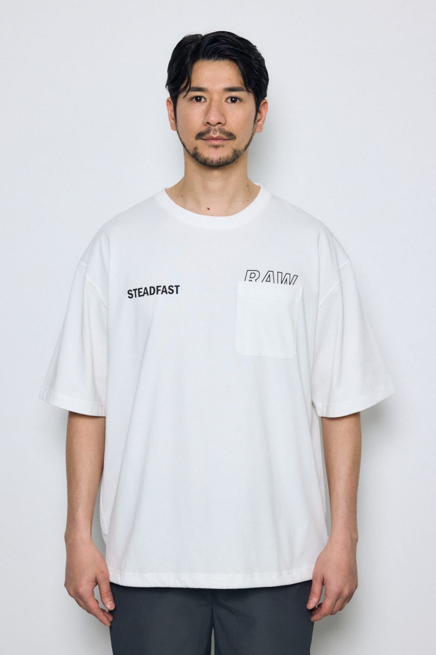SHELTECH Light ポケット付きTシャツ WHT S