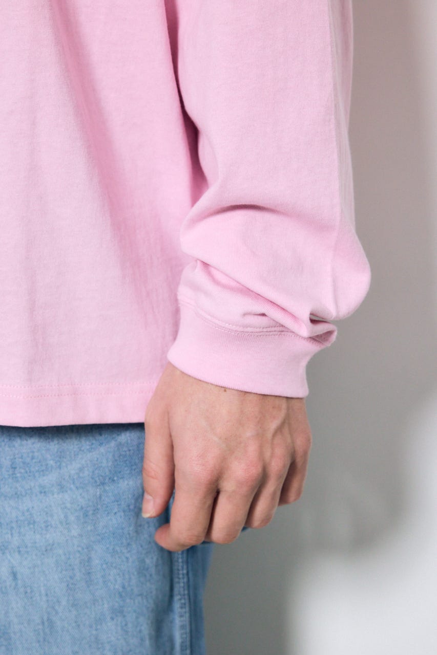 FOREST グラフィック長袖Tシャツ L/PNK L